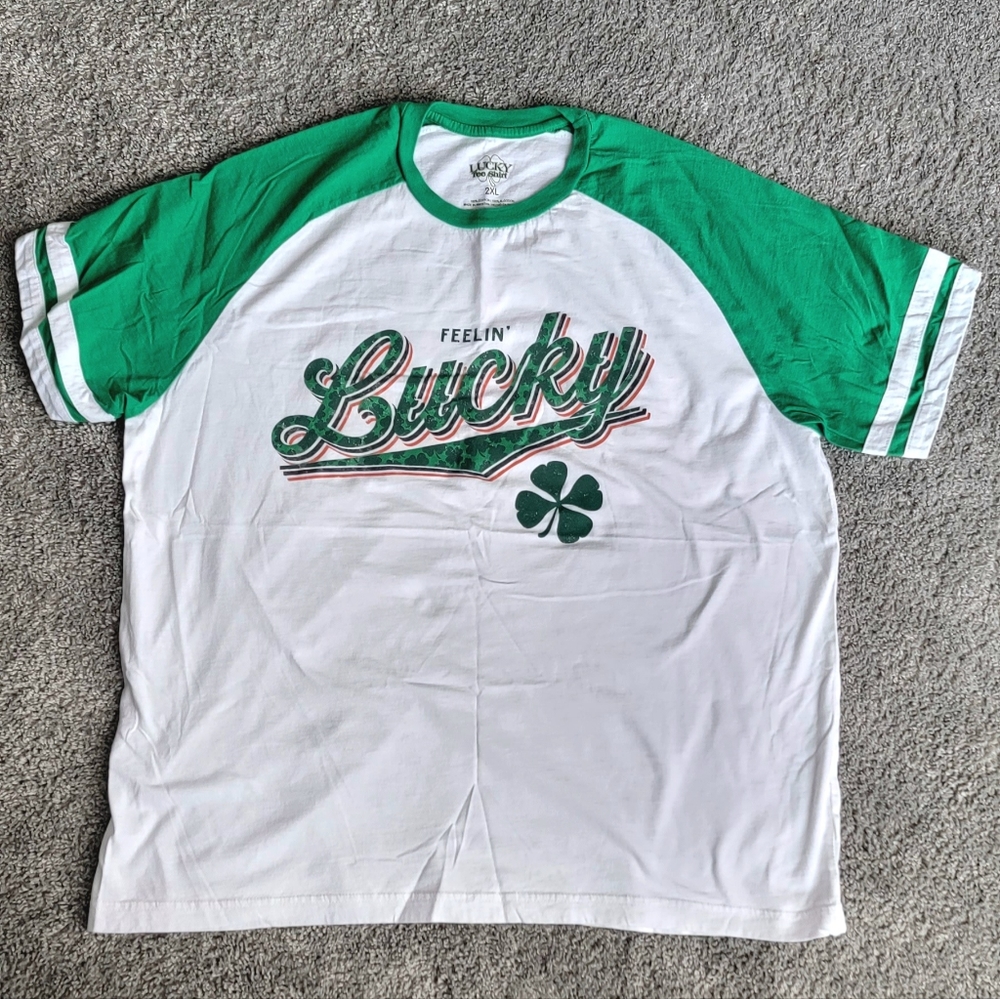 Plus size St. Patrick's Day  graphic tshirt
